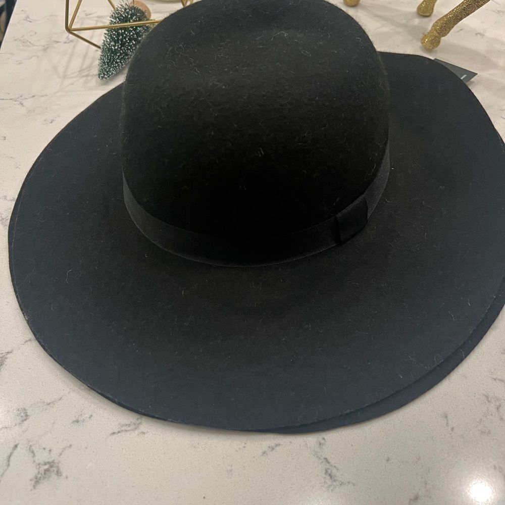 New INC INTERNATIONAL CONCEPTS
Wool Felt Floppy Hat black - Picture 4 of 4